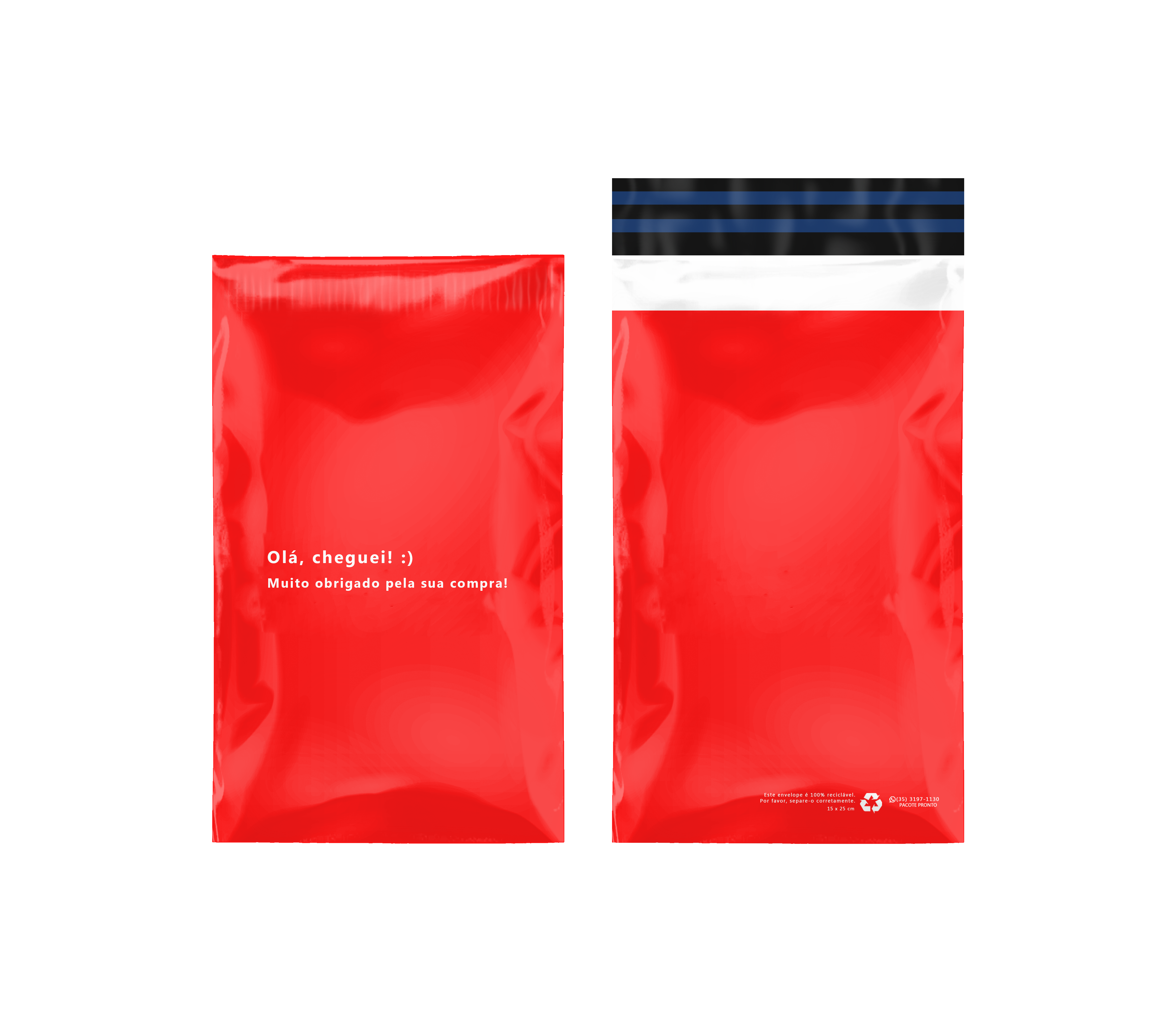 Imagem do produto Envelope 15x25 Vermelho