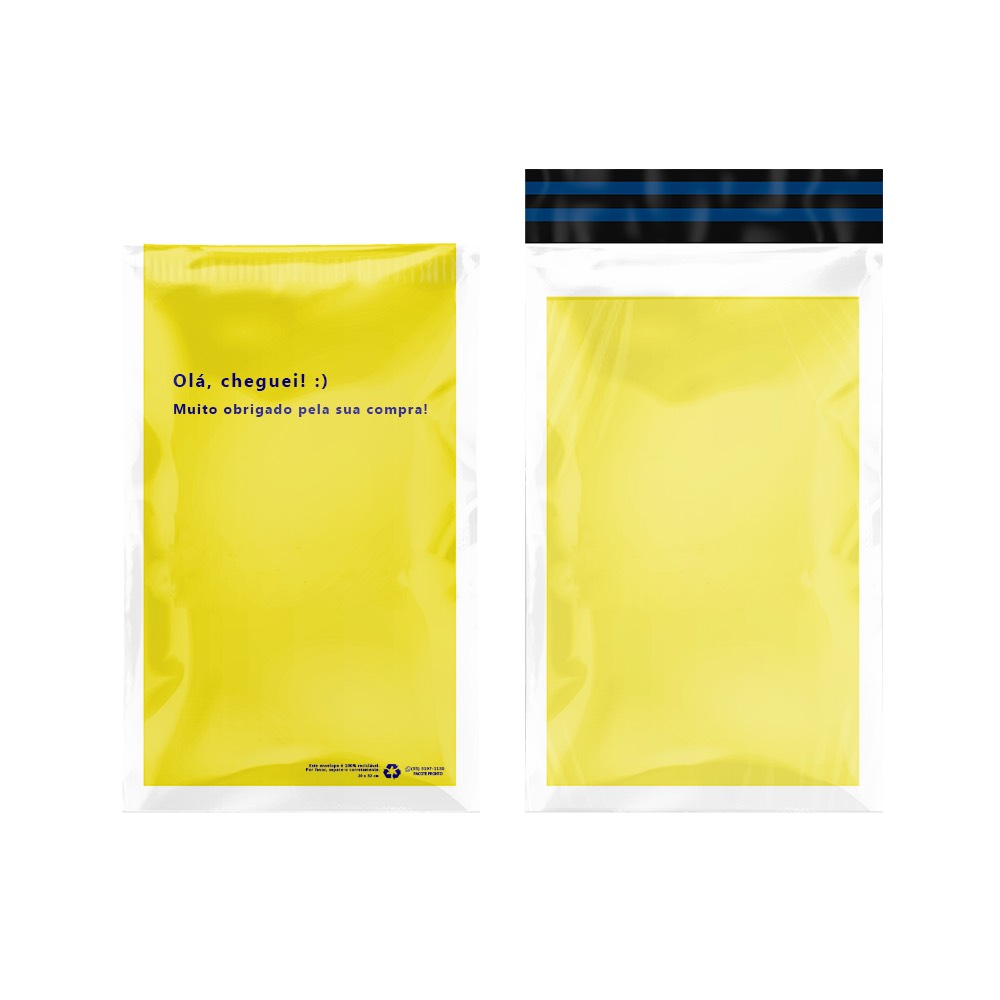 Imagem do produto Envelope 20x32 Amarelo com Canguru
