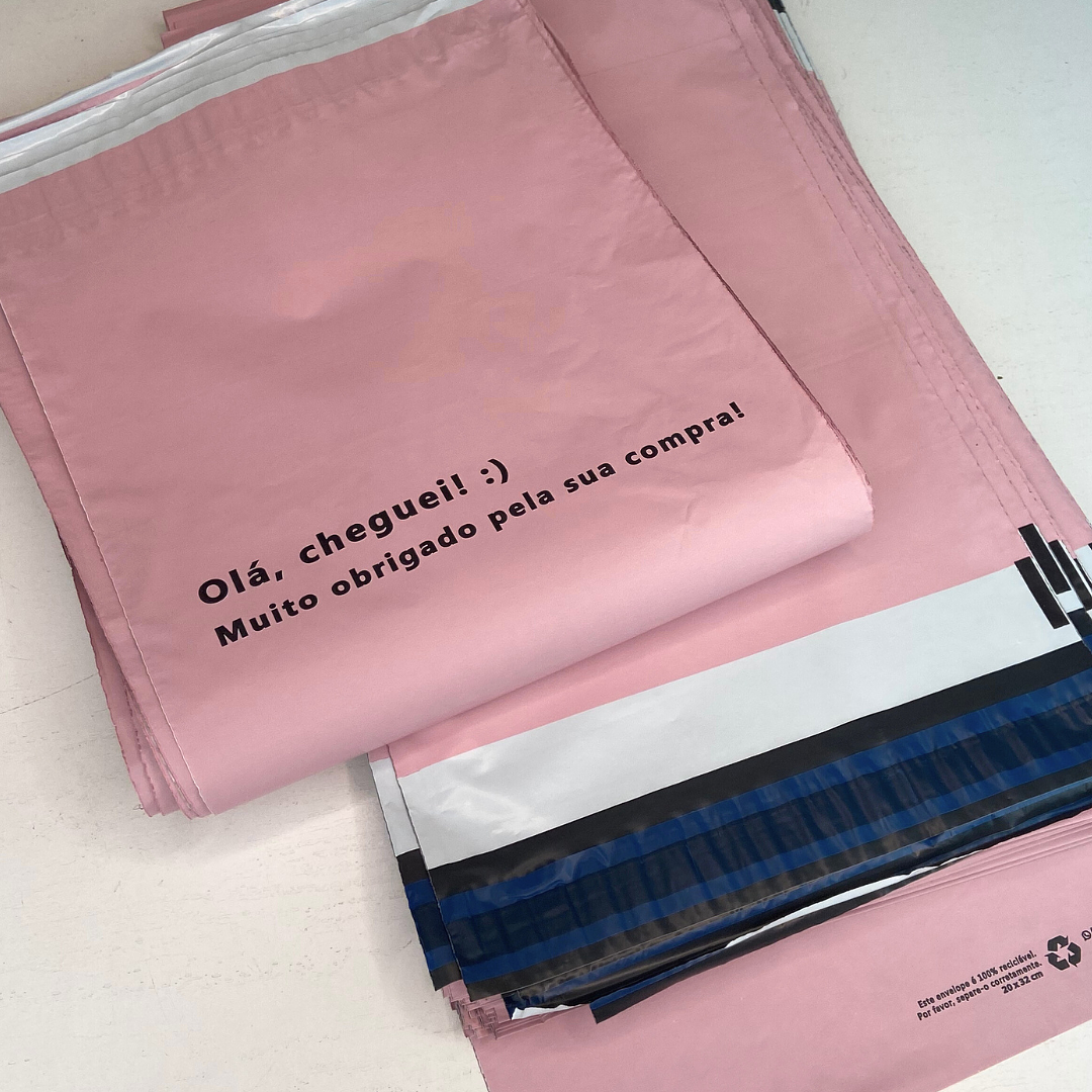 Envelope 20x32 Rosa Bebê | PacotePronto