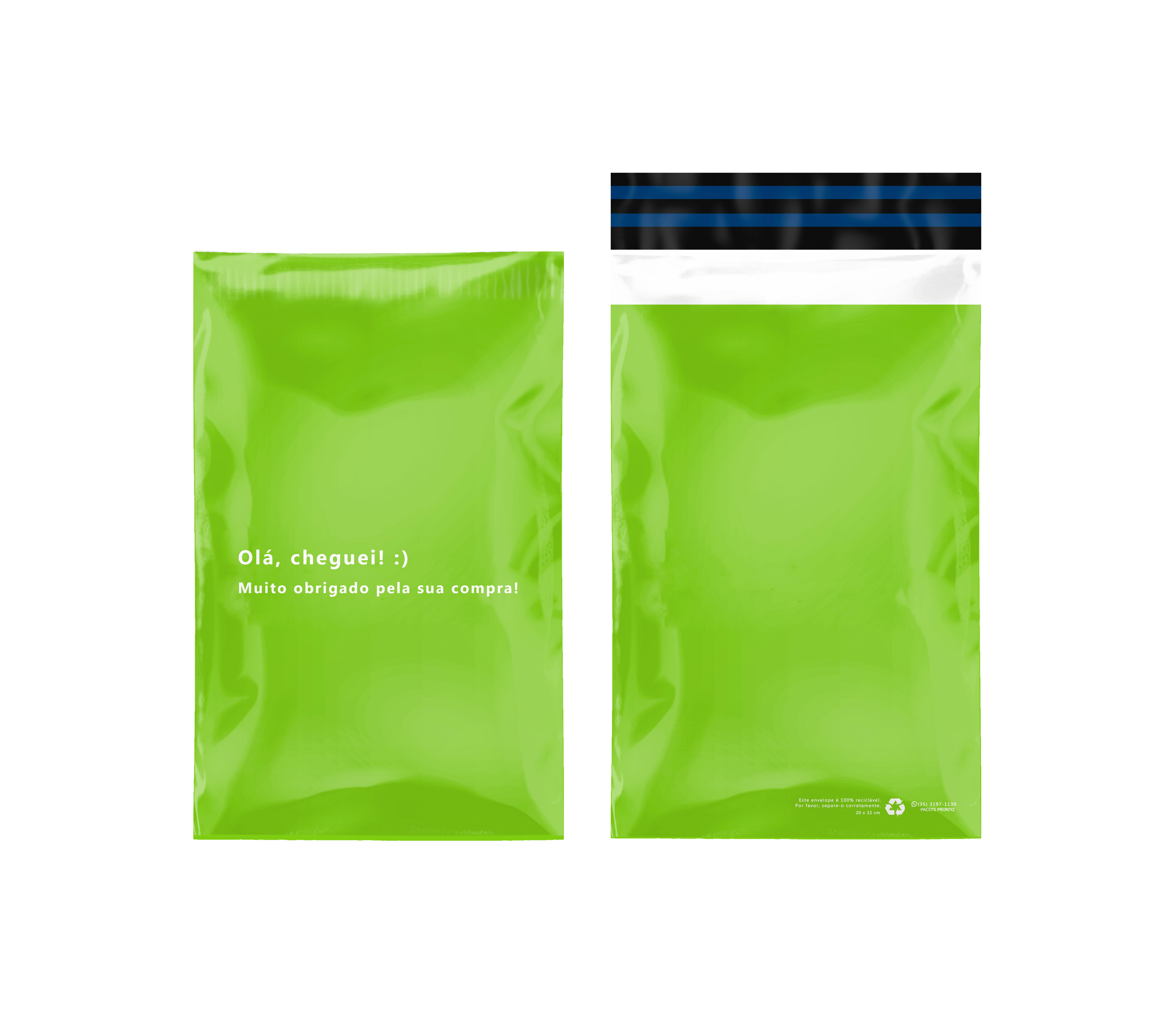 Imagem do produto Envelope 20x32 Verde Limão