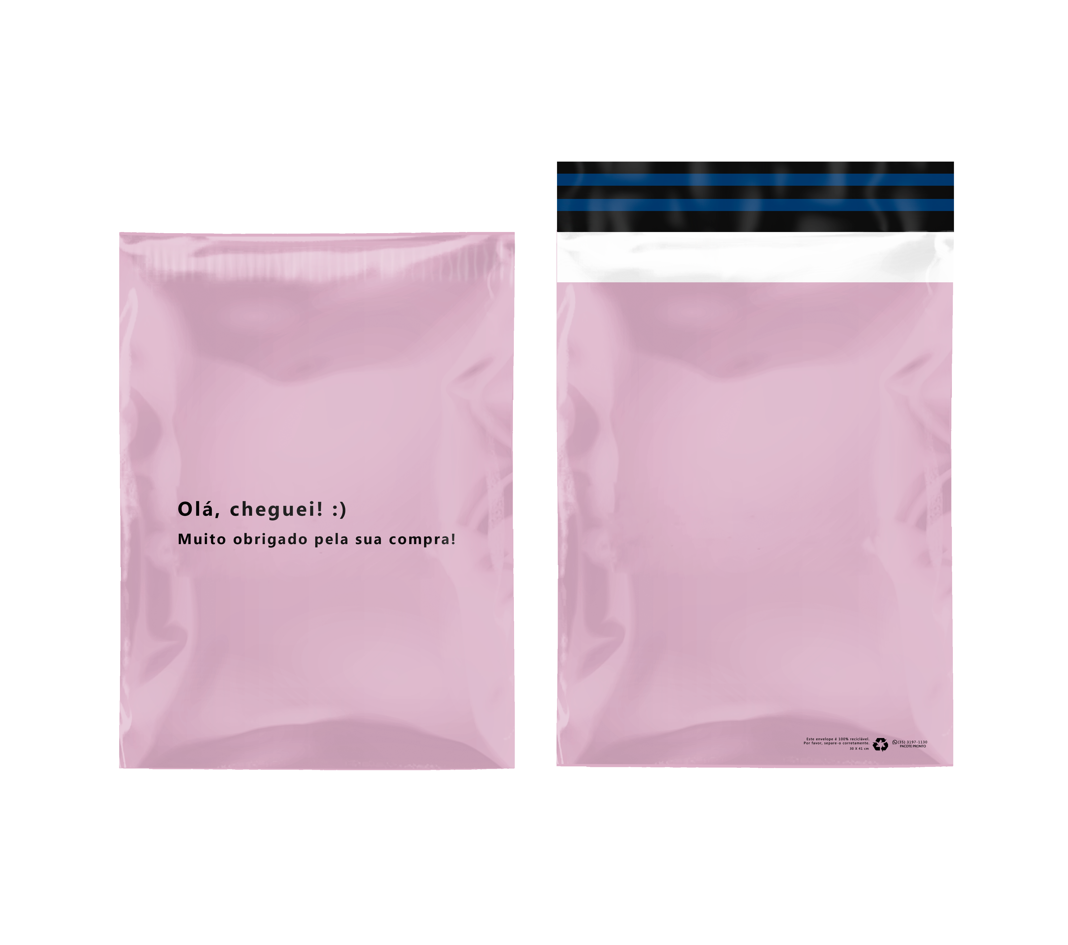 Imagem do produto Envelope 30x41 Rosa Bebê