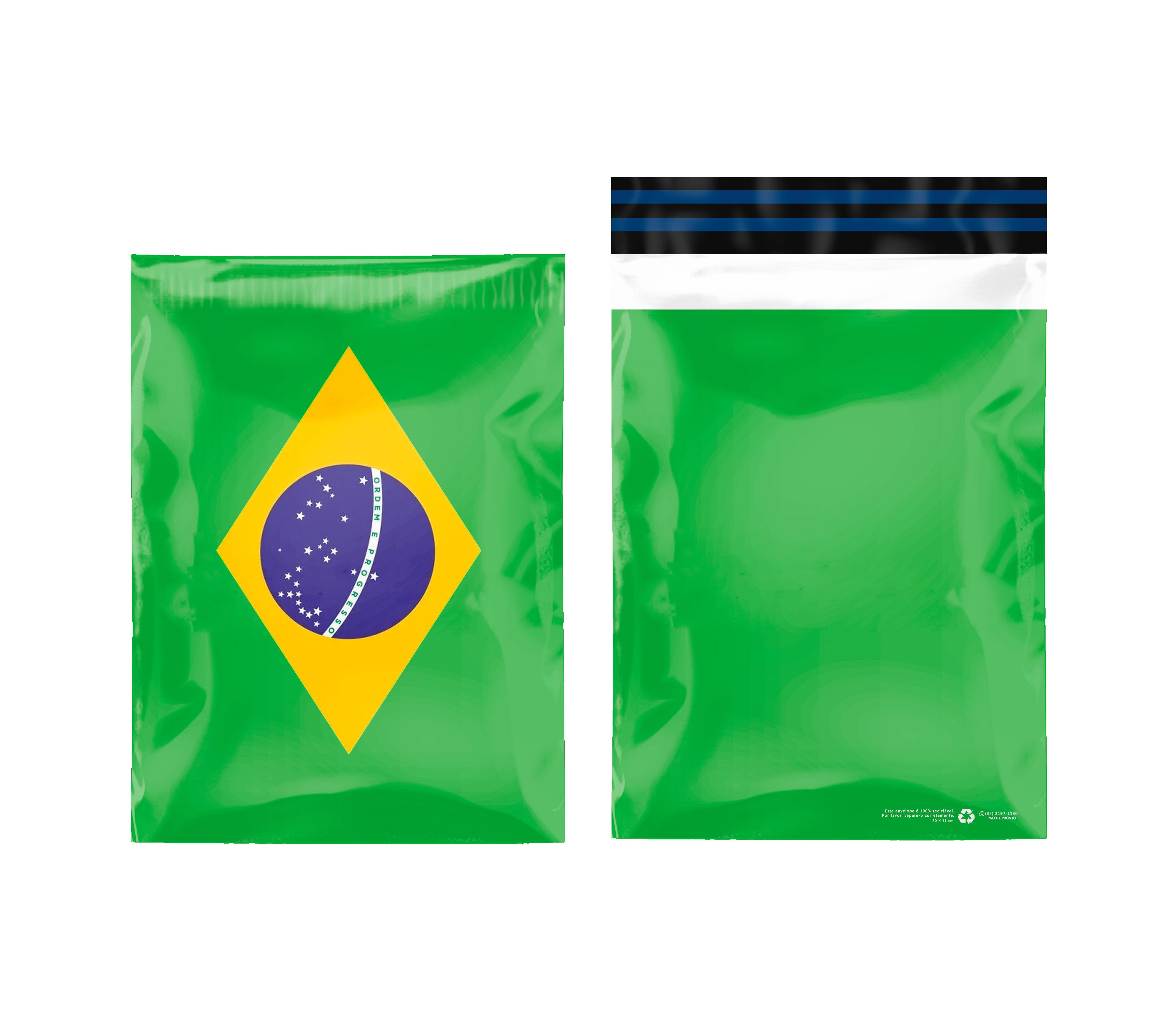 Envelope 30x41 Brasil | PacotePronto